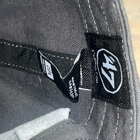 CLARION GOLDEN EAGLES’47 BRAND STRAPBACK HAT NWT - Picture 6 of 7